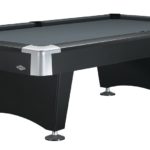 black wolf Brunswick Pool table